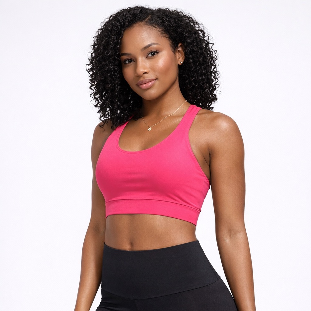 Athleta Vibrant Pink Sports Bra for Women
